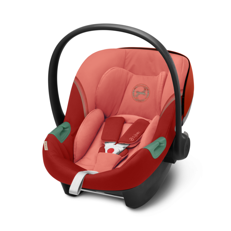 Scoica Auto Cybex Aton S2 I-Size Culoare Hibiscus Red